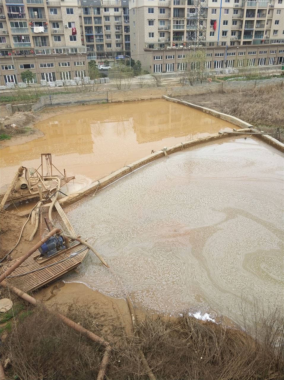 太康沉淀池淤泥清理-厂区废水池淤泥清淤
