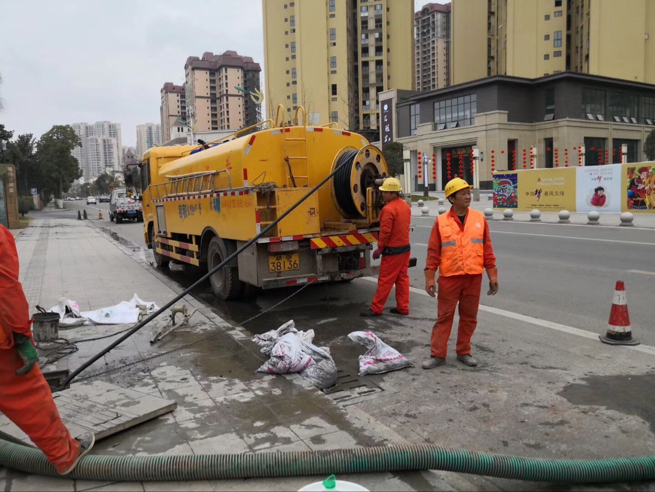 太康排污管道清淤-管道清洗